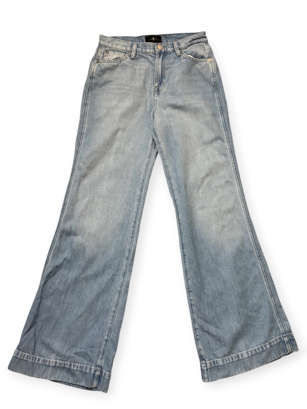 7 For All Mankind Modern Dojo High Rise Flare Jeans | Annandale | Size 26 - Picture 2 of 9